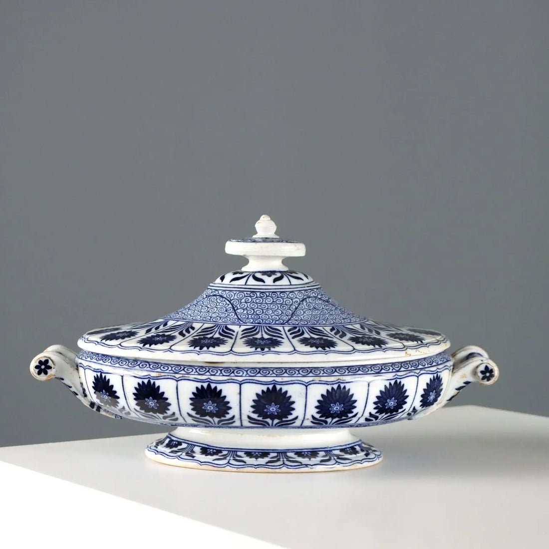 Antique Vegetable Bowl Porcelain Minton Manufacture England '800 - England, Late XIX Century | Antiques | Ceramics Products