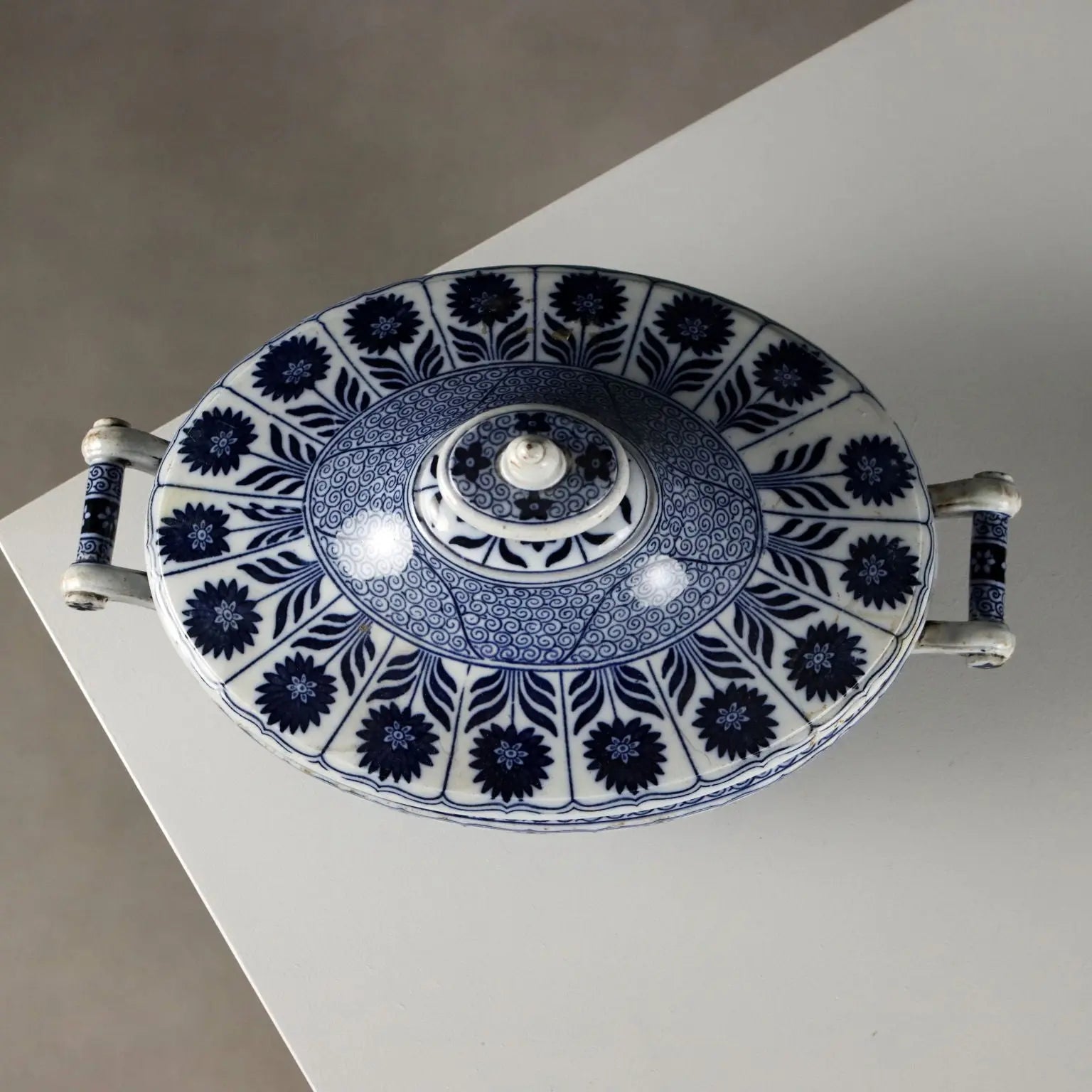 Antique Vegetable Bowl Porcelain Minton Manufacture England '800 - England, Late XIX Century | Antiques | Ceramics Products