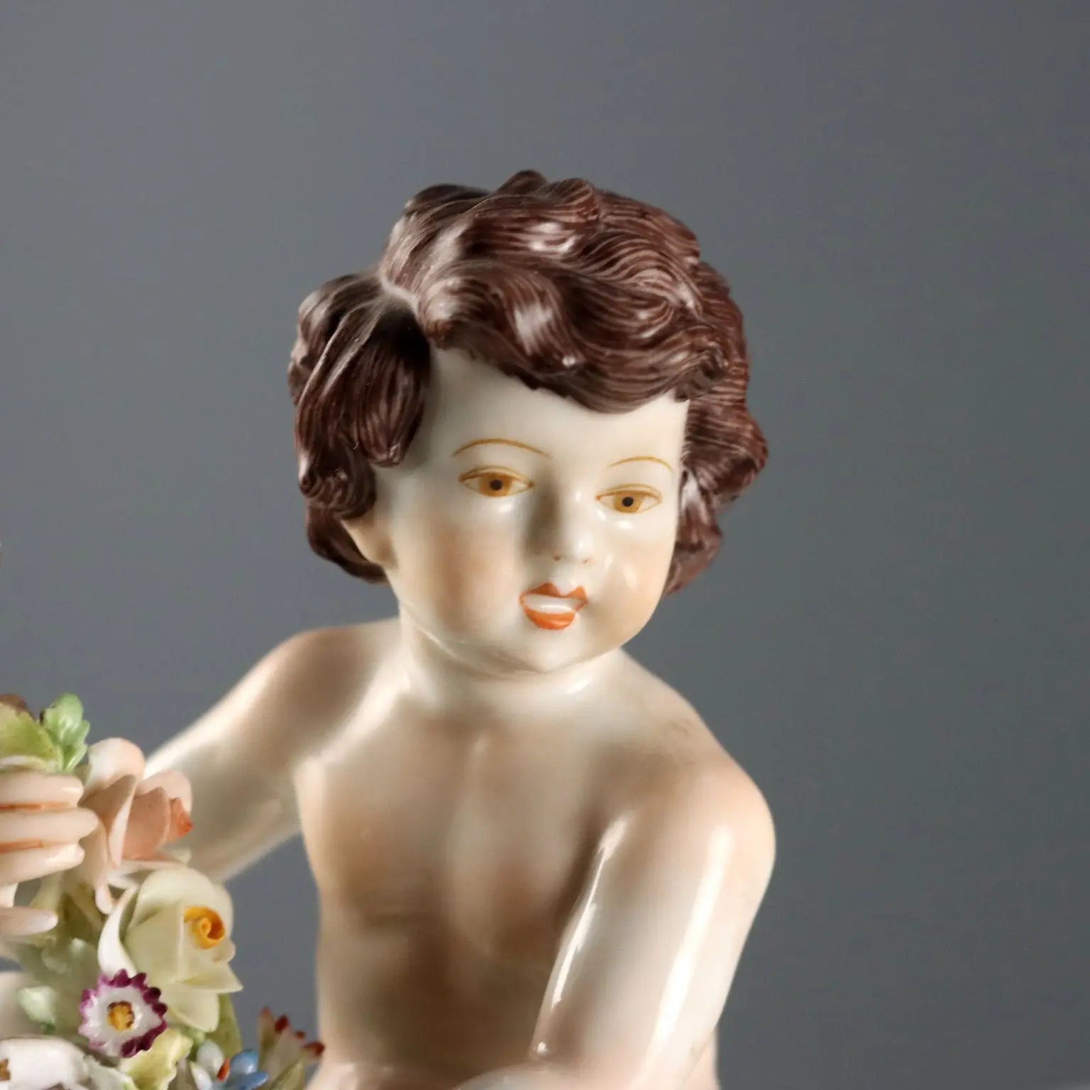 Antique Candle-Holders Porcelain Capodimonte XX Century - Italy, Early XX Century | Antiques | Ceramics Products
