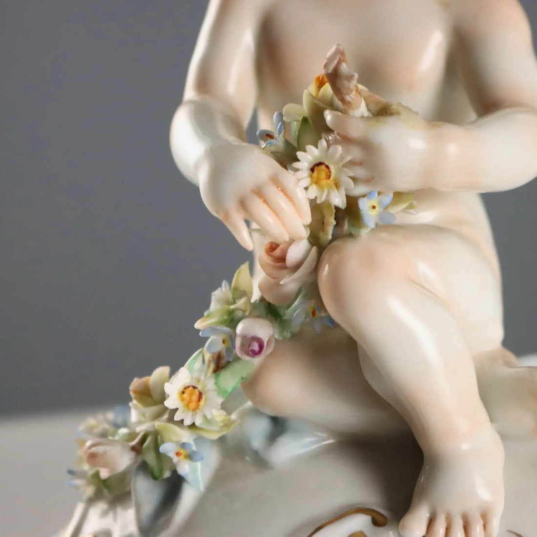 Antique Candle-Holders Porcelain Capodimonte XX Century - Italy, Early XX Century | Antiques | Ceramics Products