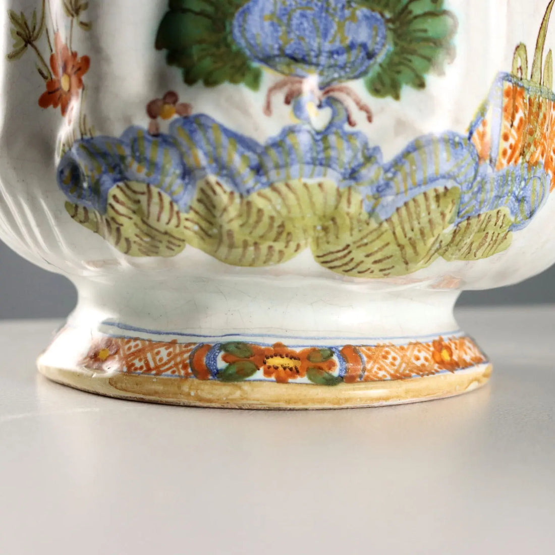 Antique Majolica Cooler Manifattura di Faenza Italy XIX Century - Italy, XIX Century | Antiques | Ceramics Products