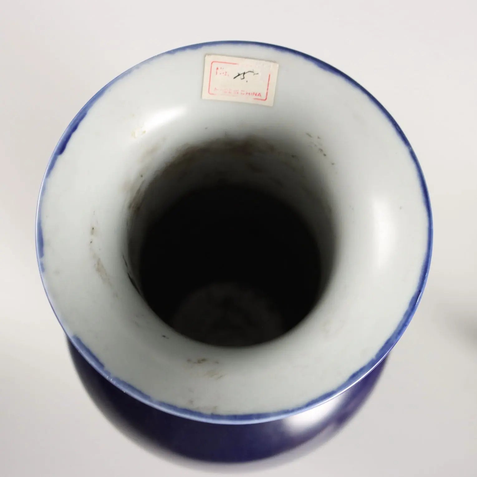 Antique Vases Dark Blue Porcelain China XX Century - China, Early XX Century | Antiques | Ceramics Products