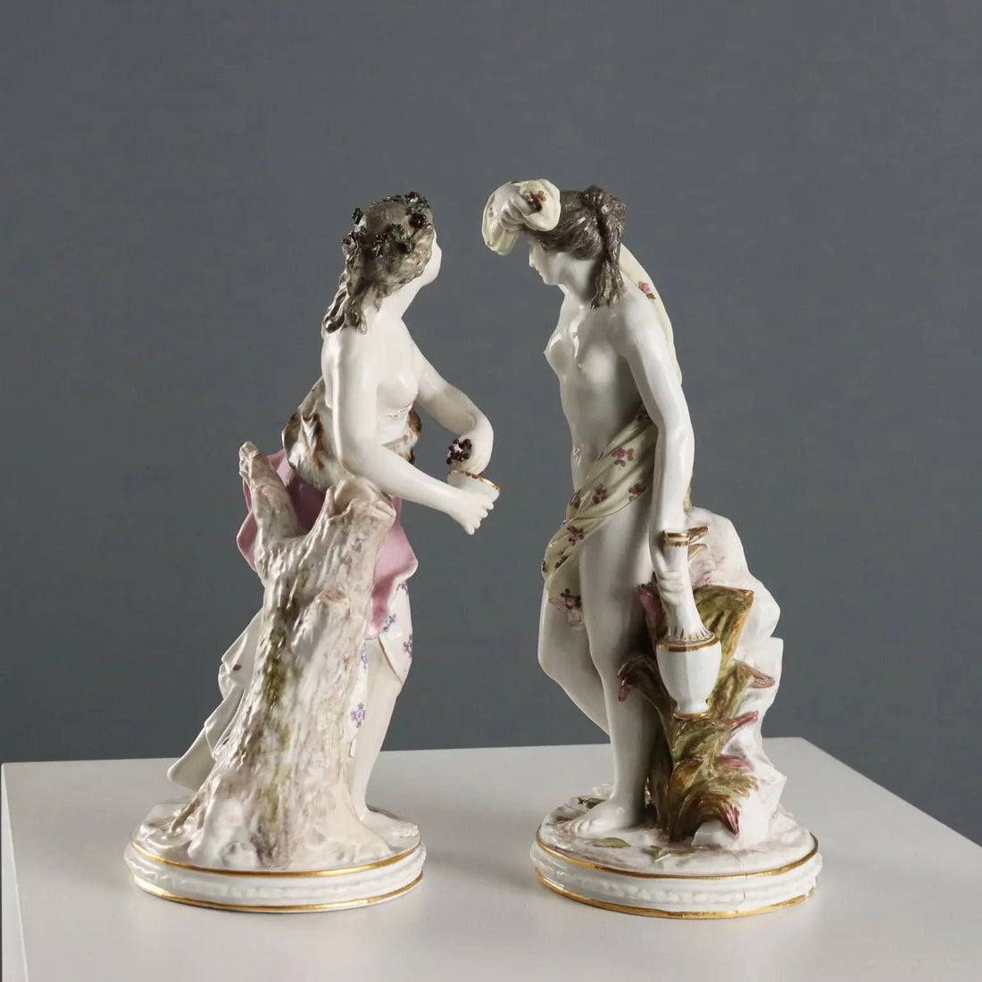 Antique Figurines Porcelain Edmé Samson Paris France XIX Century - France, Late XIX Century | Antiques | Ceramics Products