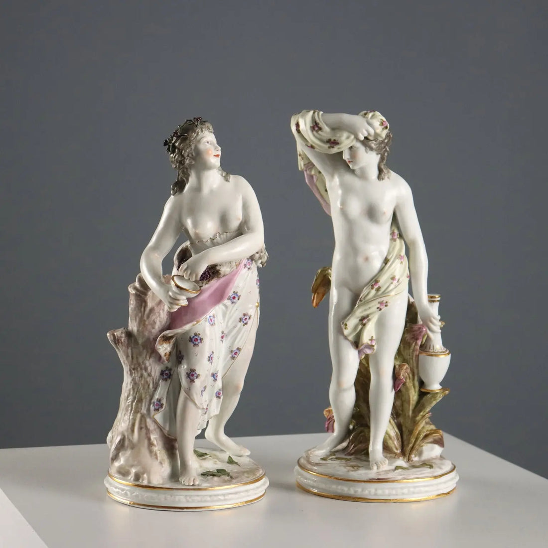 Antique Figurines Porcelain Edmé Samson Paris France XIX Century - France, Late XIX Century | Antiques | Ceramics Products