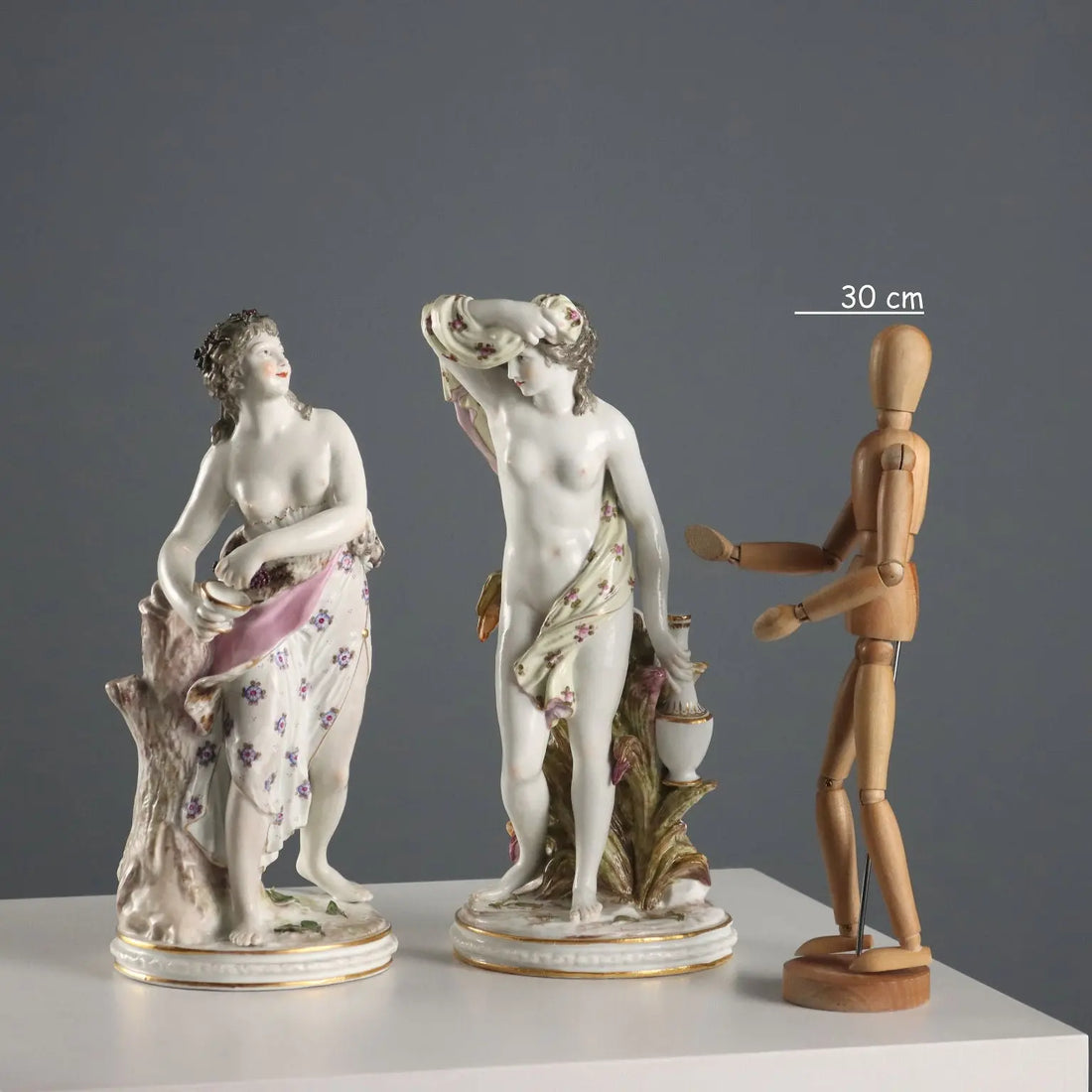 Antique Figurines Porcelain Edmé Samson Paris France XIX Century - France, Late XIX Century | Antiques | Ceramics Products