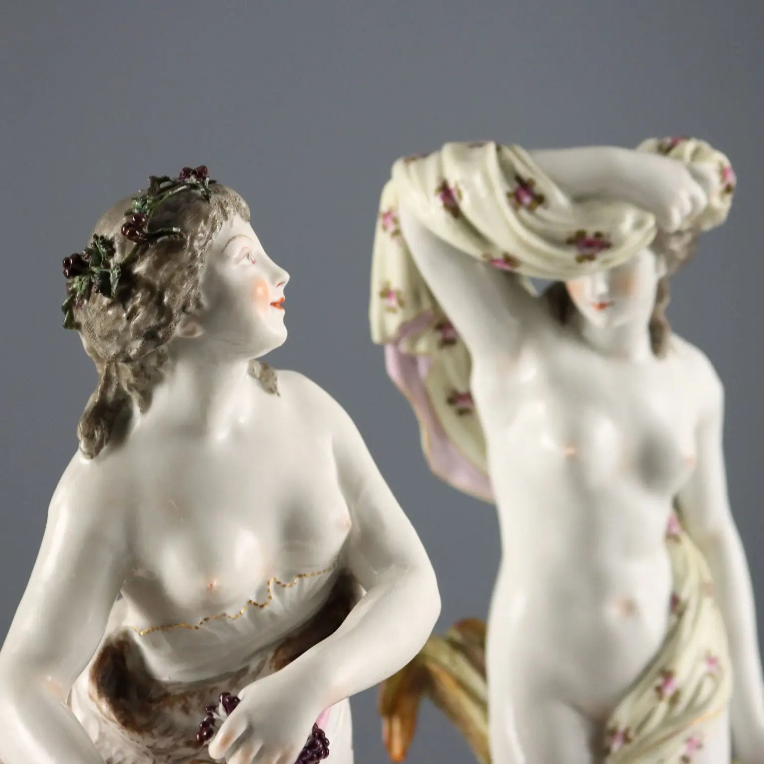Antique Figurines Porcelain Edmé Samson Paris France XIX Century - France, Late XIX Century | Antiques | Ceramics Products