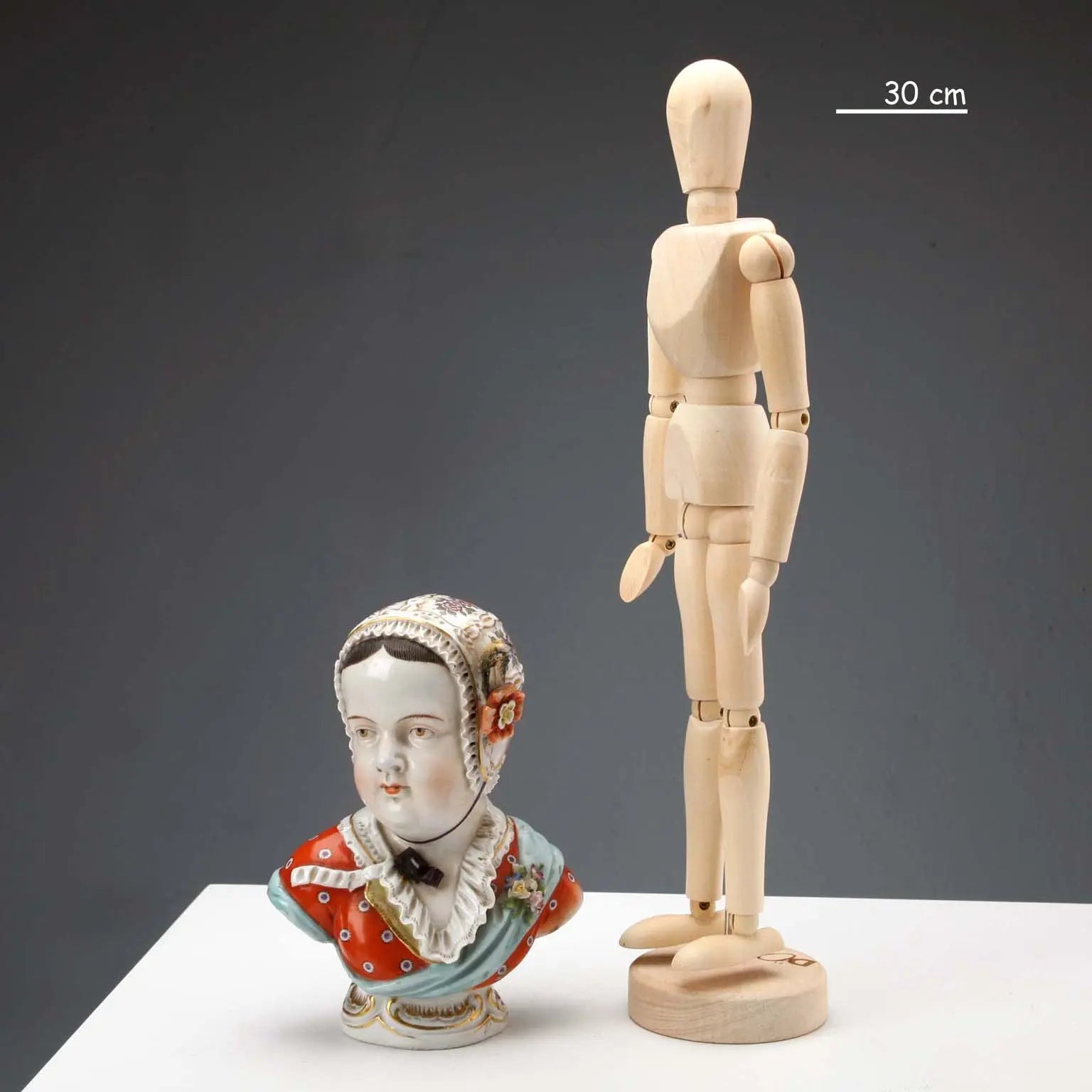 Antique Half-Bust Porcelain of Chelsea XIX Century - England, XIX Century | Antiques | Ceramics Products
