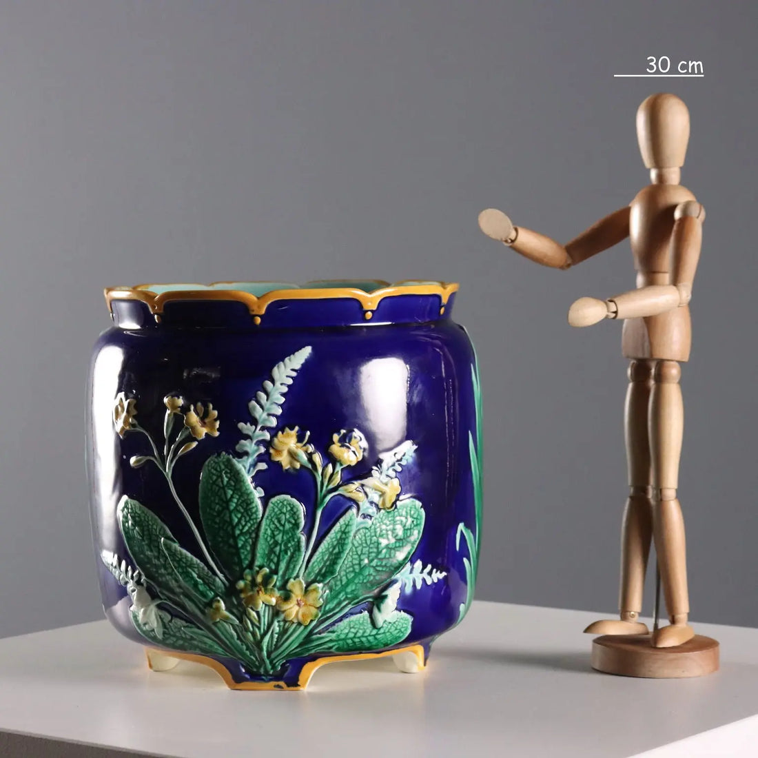 Antique Cache Pot Wedgwood Ceramic England XIX Century - England, XIX Century | Antiques | Ceramics Products