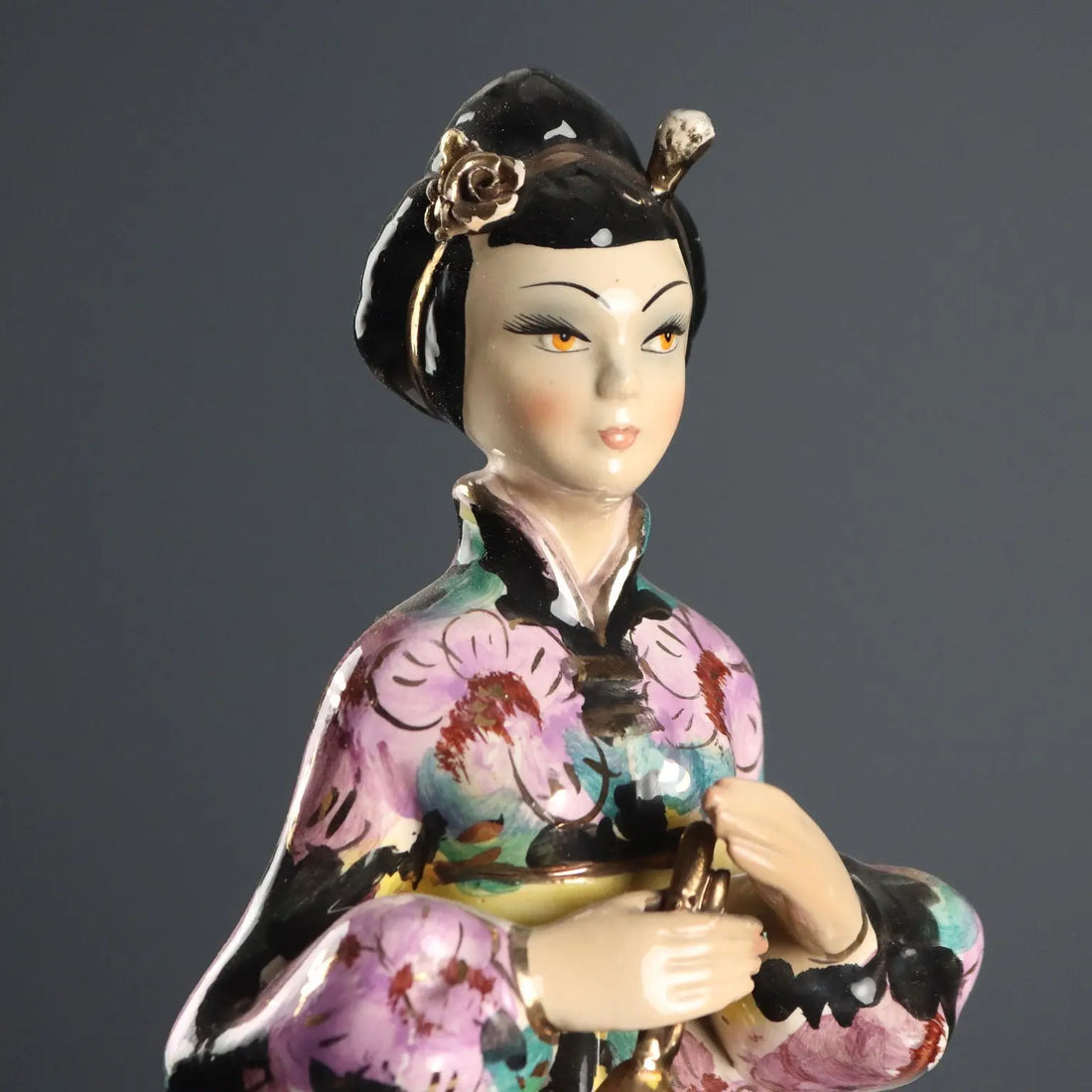 Vintage Figurines Painted Ceramic Man. Artenova Italy 1950s - Italy, 1950s | Antiques | Ceramics Products