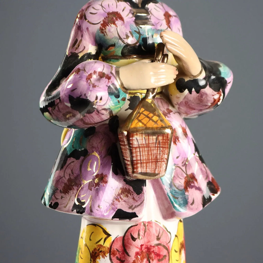 Vintage Figurines Painted Ceramic Man. Artenova Italy 1950s - Italy, 1950s | Antiques | Ceramics Products