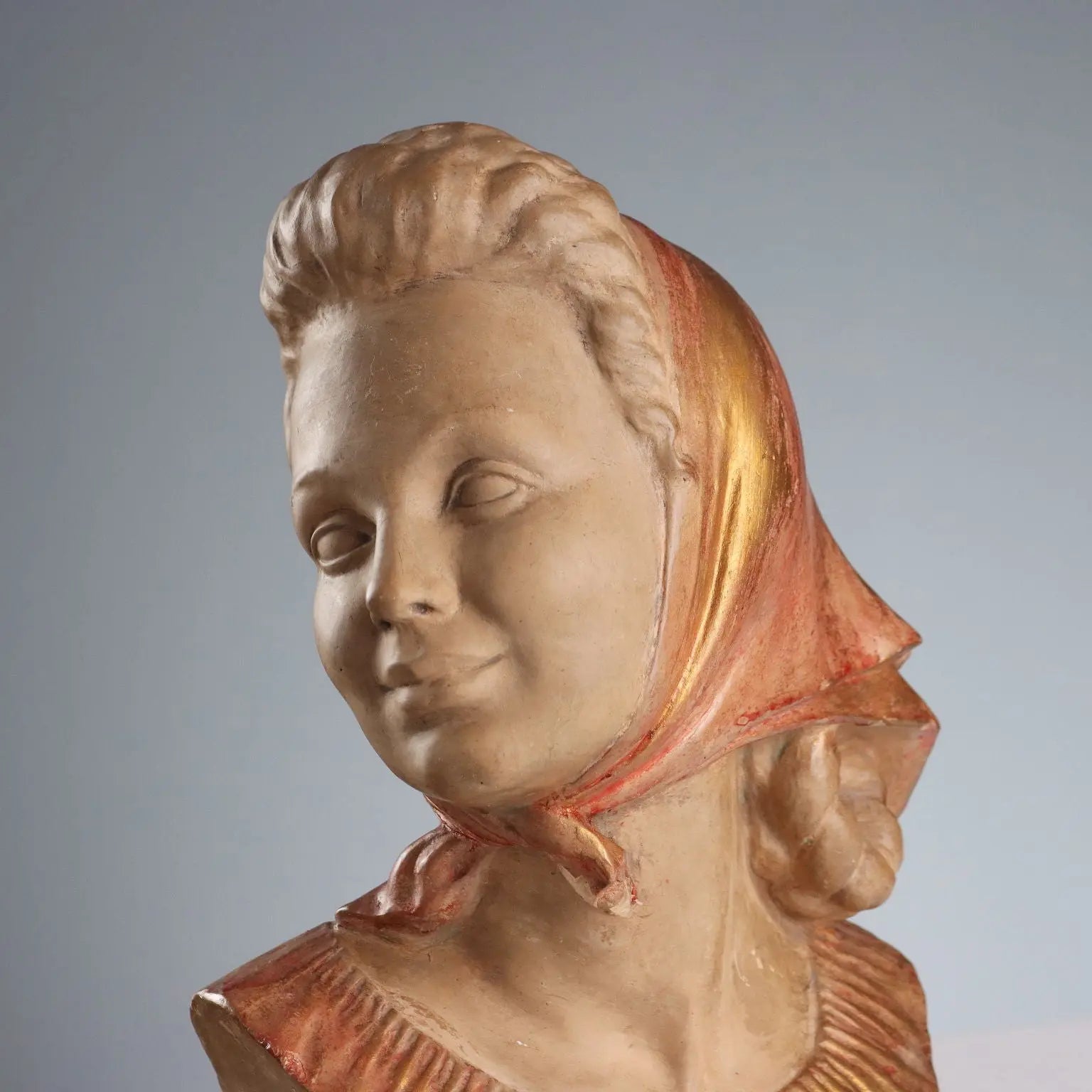 Antique Figurine Female Face Italy XIX-XX Century - Italy, XIX-XX Century | Antiques | Ceramics Products