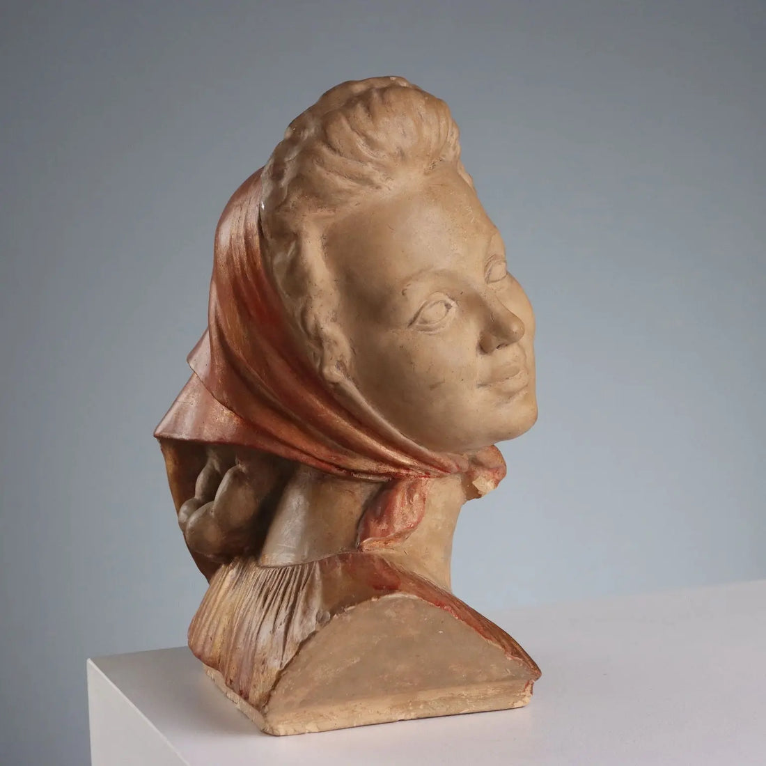 Antique Figurine Female Face Italy XIX-XX Century - Italy, XIX-XX Century | Antiques | Ceramics Products