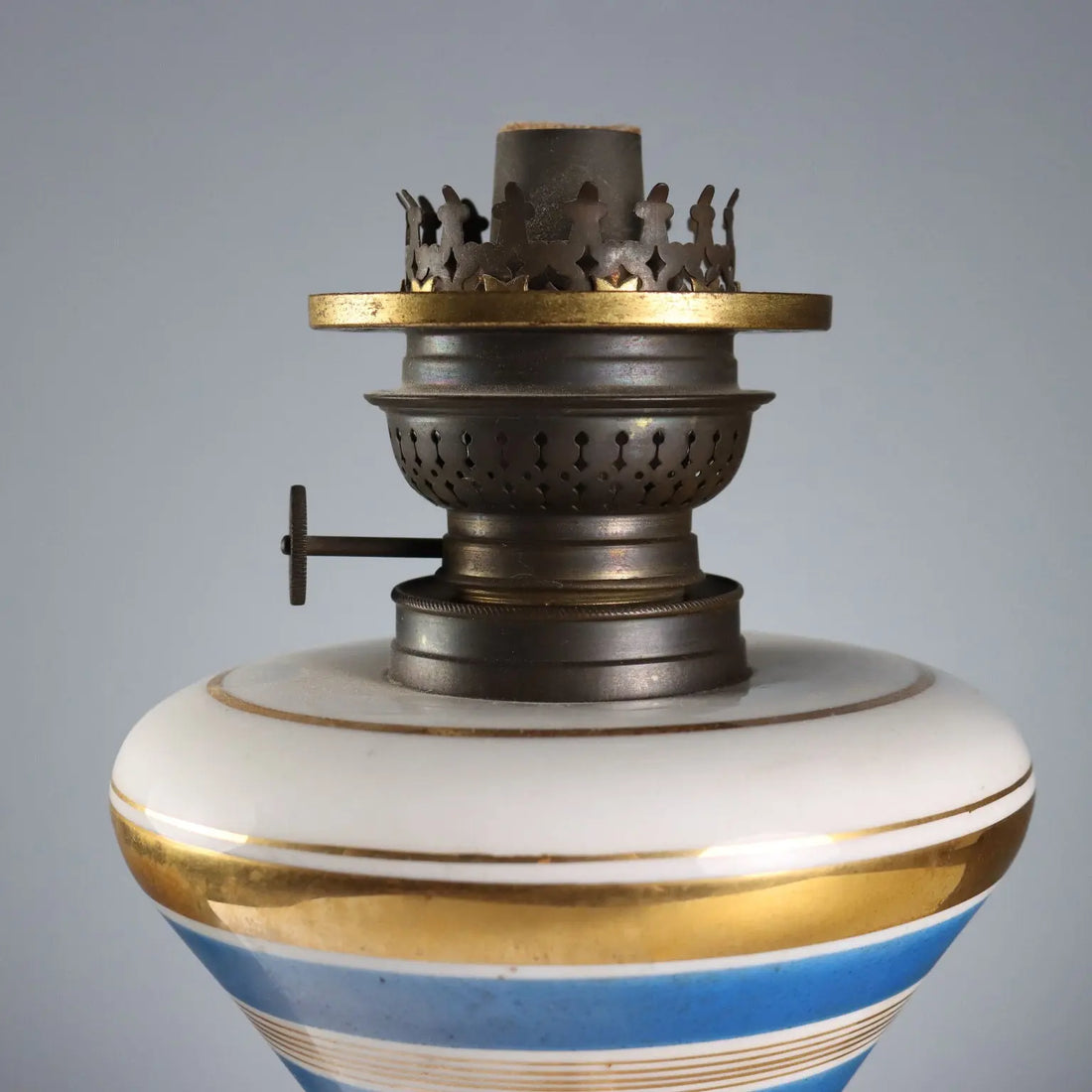 Antique Lamps Painted Ceramic Bronze Europe XIX Century - Europe, XIX Century | Antiques | Ceramics Products