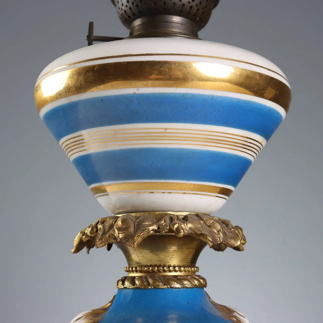 Antique Lamps Painted Ceramic Bronze Europe XIX Century - Europe, XIX Century | Antiques | Ceramics Products