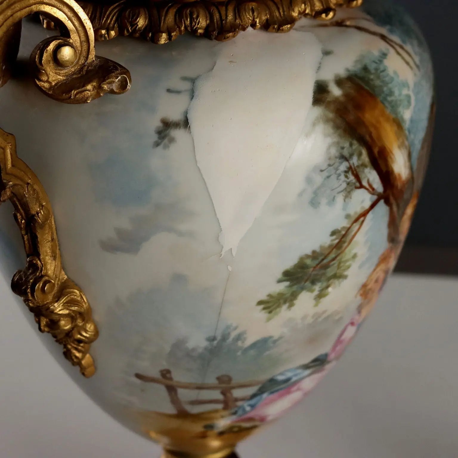 Antique Vases Sèvres Porcelain Decorations France XIX Century - France, Late XIX - Early XX Century | Antiques | Ceramics Products