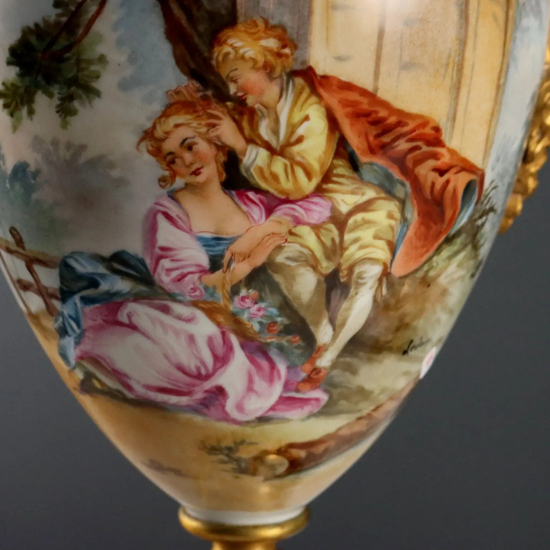 Antique Vases Sèvres Porcelain Decorations France XIX Century - France, Late XIX - Early XX Century | Antiques | Ceramics Products
