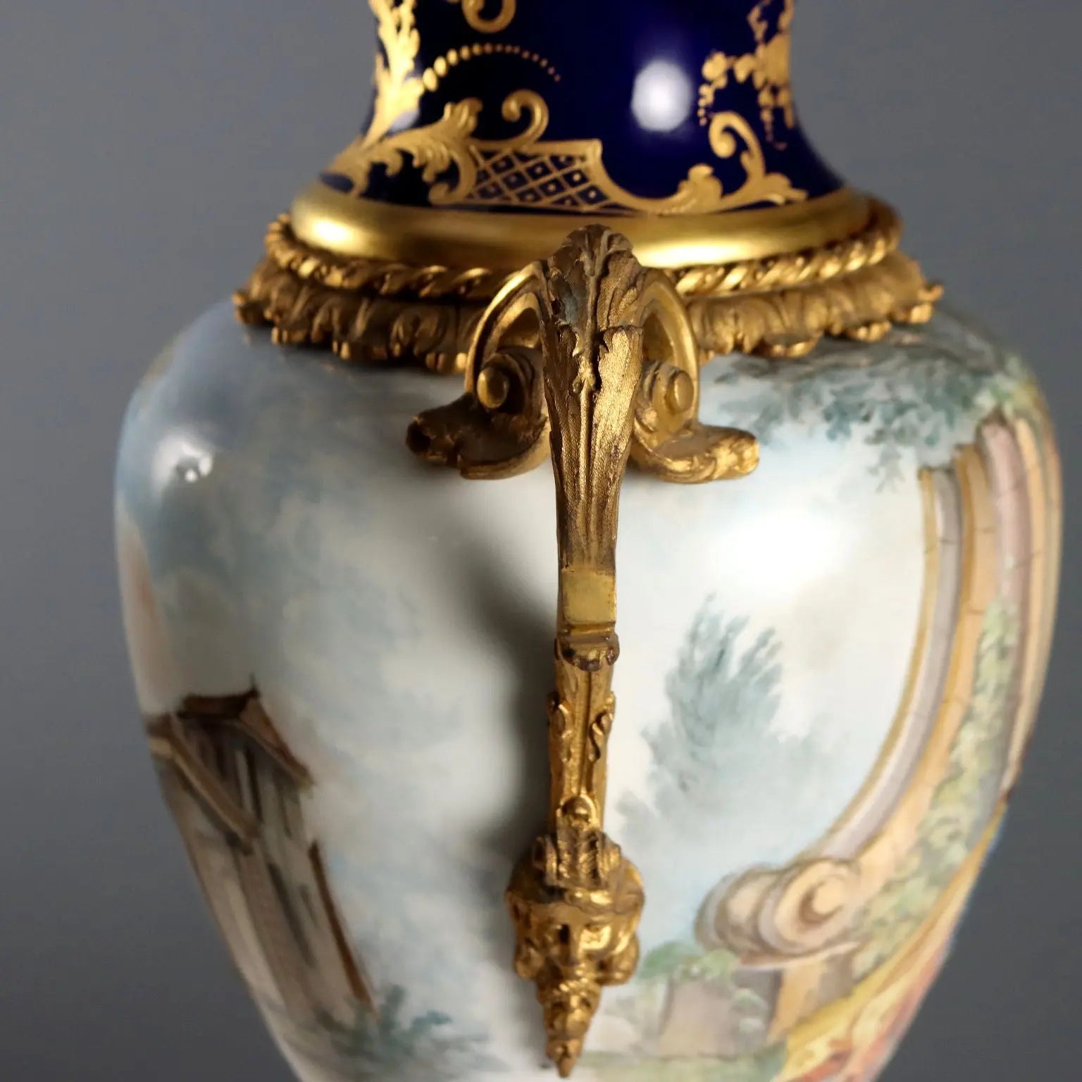 Antique Vases Sèvres Porcelain Decorations France XIX Century - France, Late XIX - Early XX Century | Antiques | Ceramics Products
