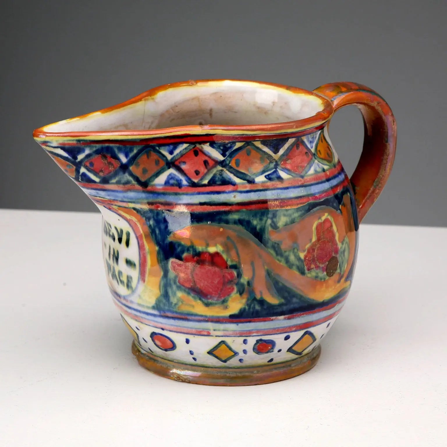 Antique Jug Ceramic Gualdo Tadino Manufacture XX Century - Italy, Early XX Century | Antiques | Ceramics Products