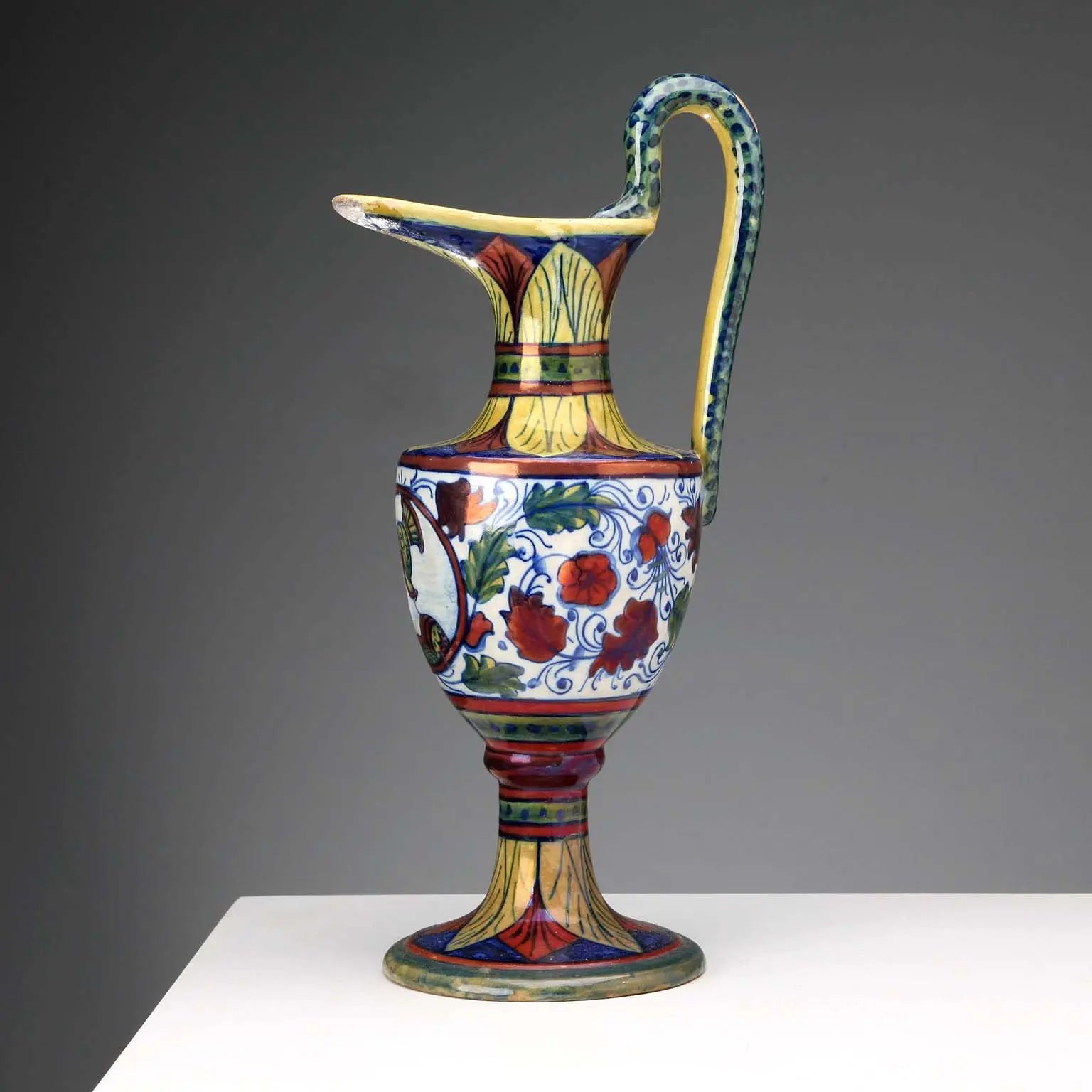 Vintage Pourer Gualdo Tadino Manufacture Majolica Italy 1930s - Italy, 1930s | Antiques | Ceramics Products