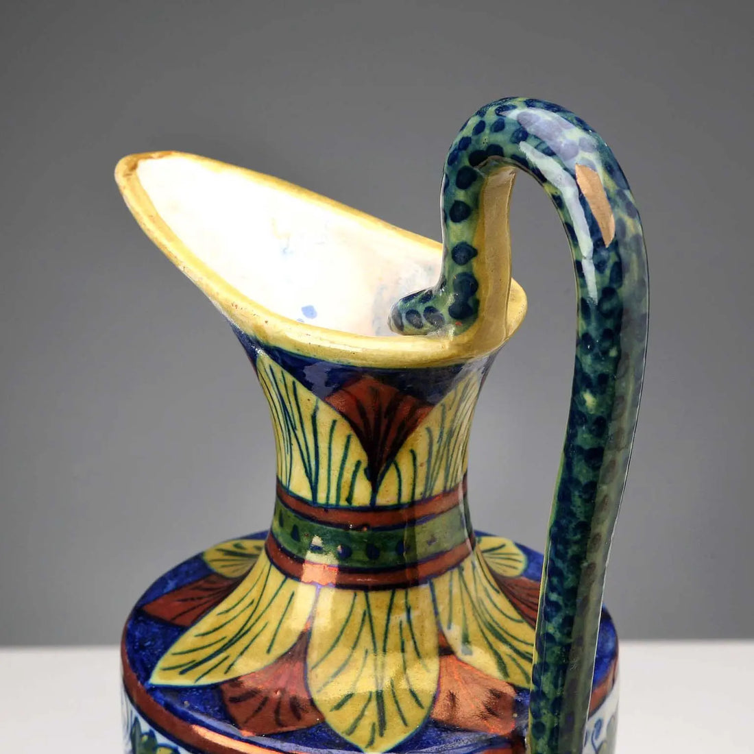 Vintage Pourer Gualdo Tadino Manufacture Majolica Italy 1930s - Italy, 1930s | Antiques | Ceramics Products