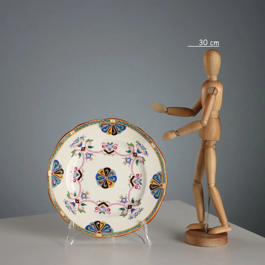 Antique Minton Porcelain Saucer Set England XIX Century - England, XIX Century | Antiques | Ceramics Products