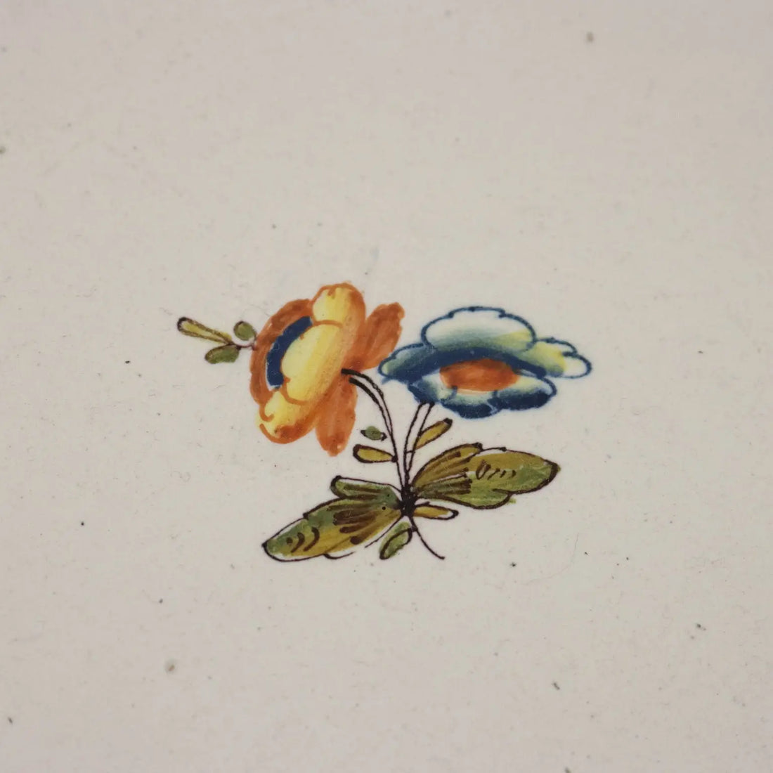 Antique Majolica Plates Manufacture of Milan Late XVIII Century