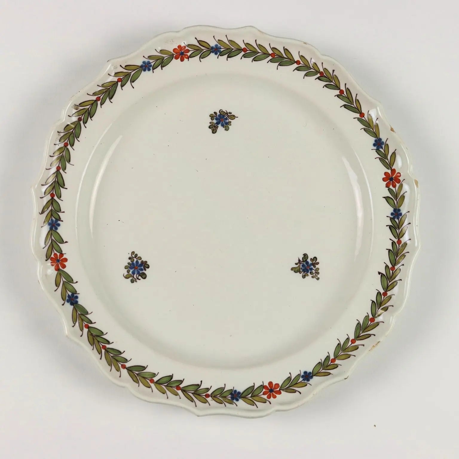Antique Plate Majolica Manufacture of Milan Italy Late XVIII Century - Italy, Late XVIII Century | Antiques | Ceramics Products