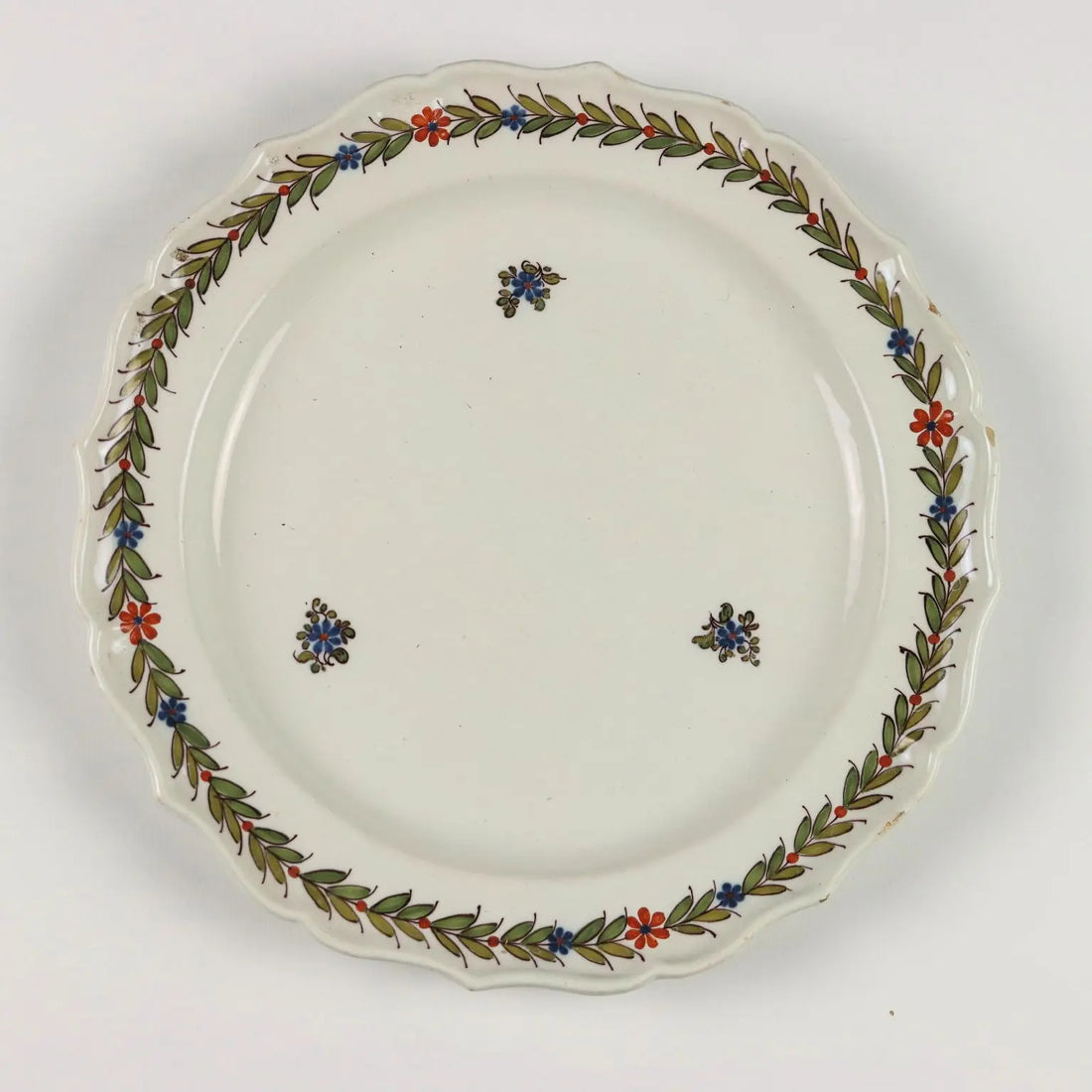 Antique Plate Majolica Manufacture of Milan Italy Late XVIII Century - Italy, Late XVIII Century | Antiques | Ceramics Products