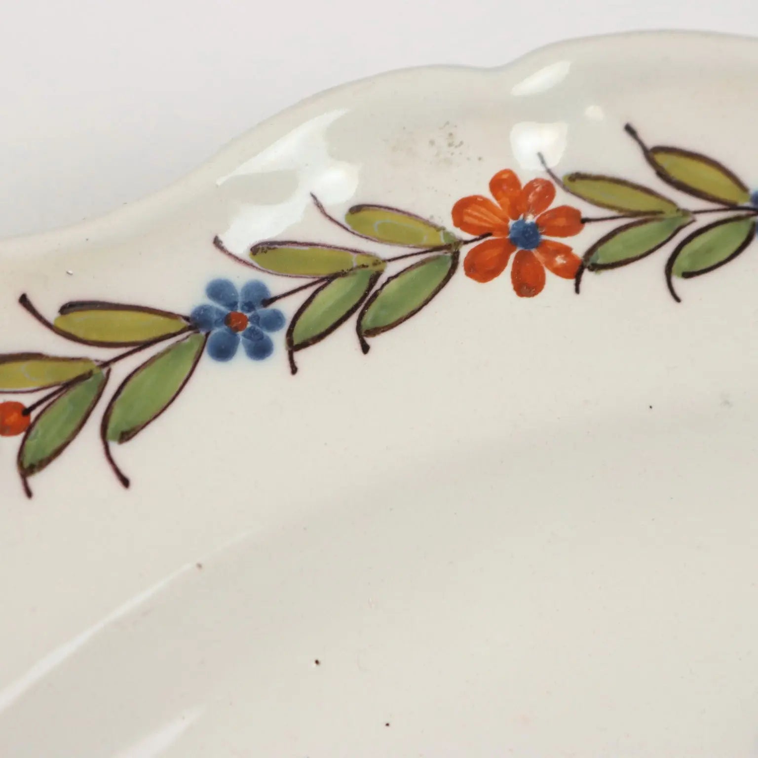 Antique Plate Majolica Manufacture of Milan Italy Late XVIII Century - Italy, Late XVIII Century | Antiques | Ceramics Products