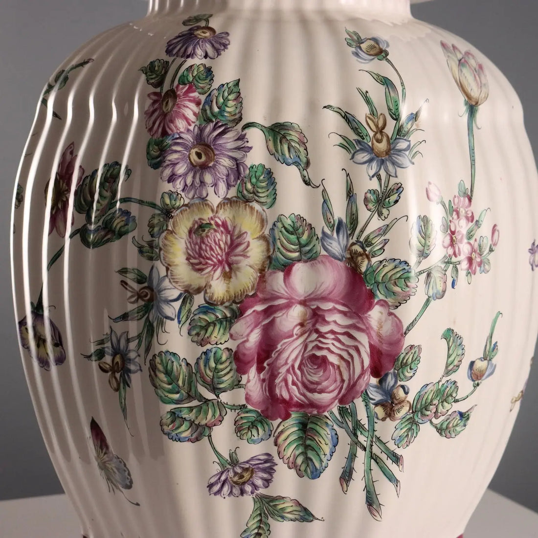 Antique Potiche Majolica Manufacture of Lille France XIX Century - France, Mid XIX Century | Antiques | Ceramics Products