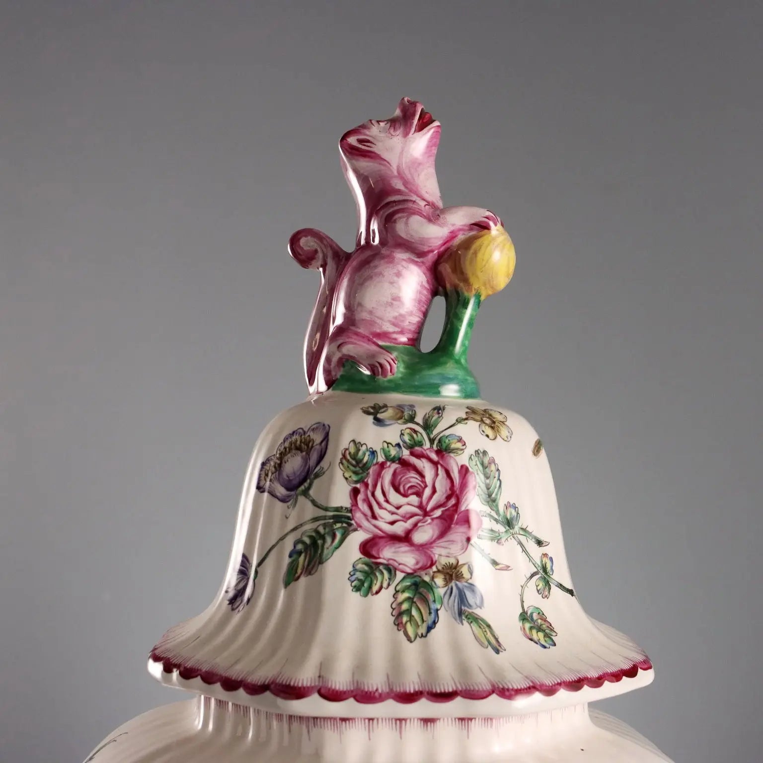 Antique Potiche Majolica Manufacture of Lille France XIX Century - France, Mid XIX Century | Antiques | Ceramics Products