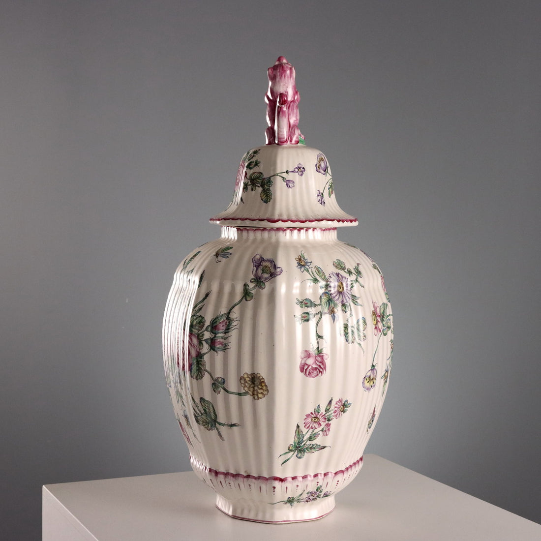 Antique Potiche Majolica Manufacture of Lille France XIX Century - France, Mid XIX Century | Antiques  Ceramics Products