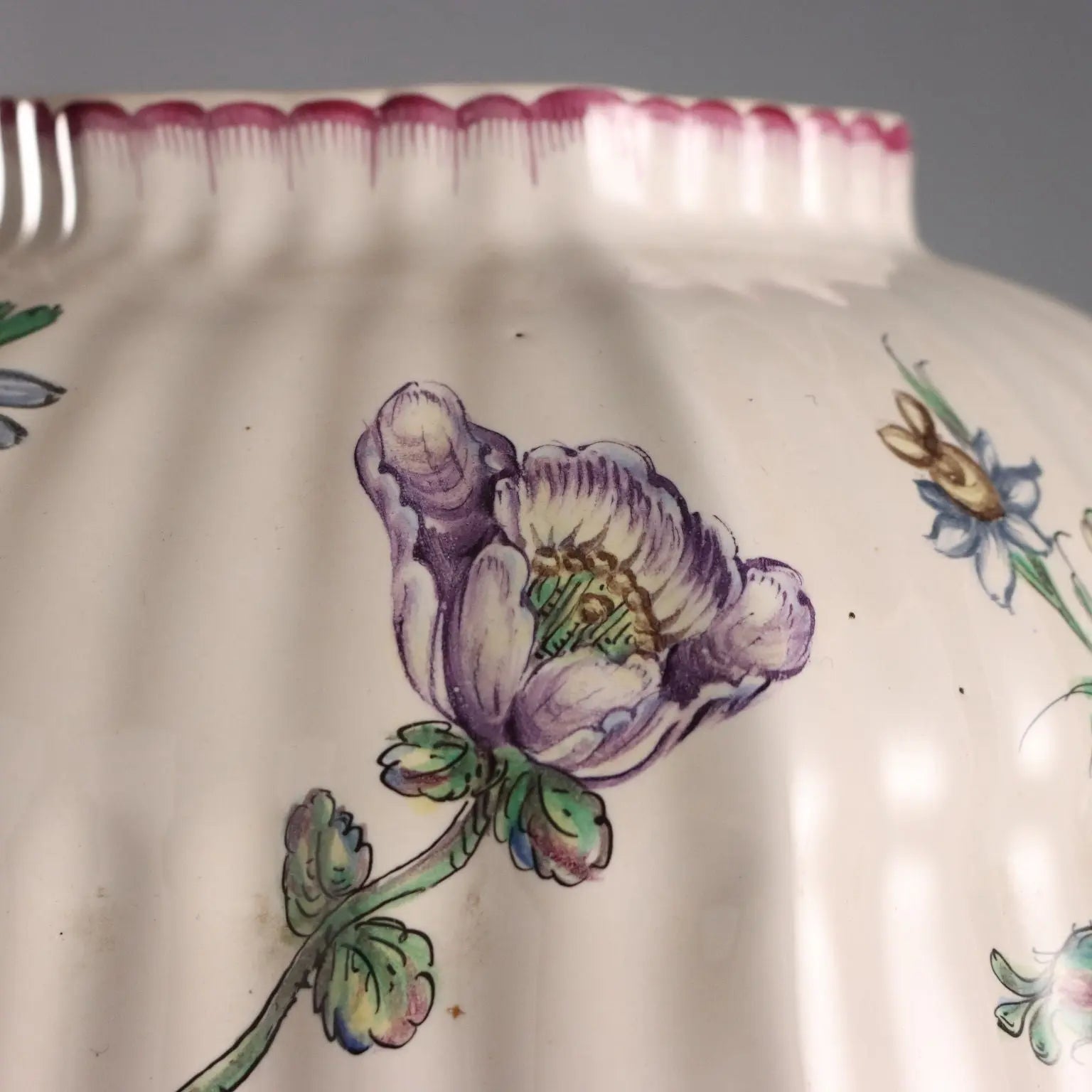 Antique Potiche Majolica Manufacture of Lille France XIX Century - France, Mid XIX Century | Antiques | Ceramics Products
