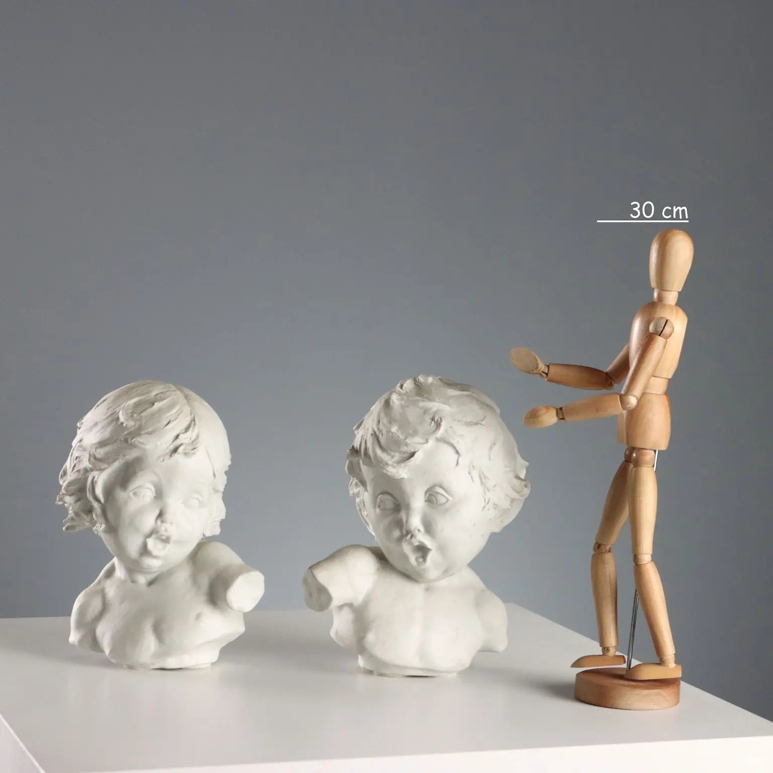 Antique Busts of Children Biscuit Europe Early XX Century - Europe, Early XX Century | Antiques | Ceramics Products
