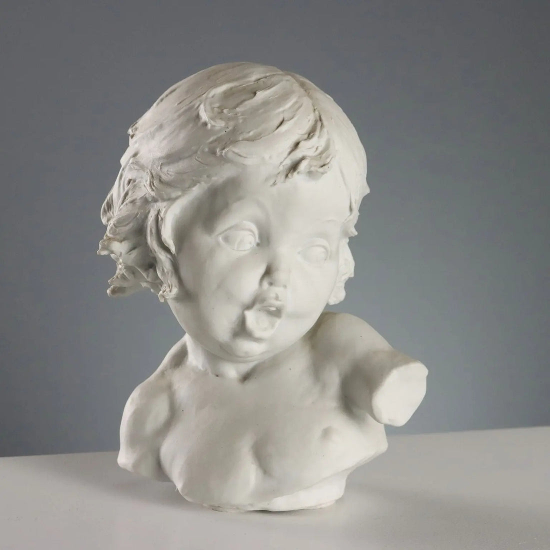 Antique Busts of Children Biscuit Europe Early XX Century - Europe, Early XX Century | Antiques | Ceramics Products