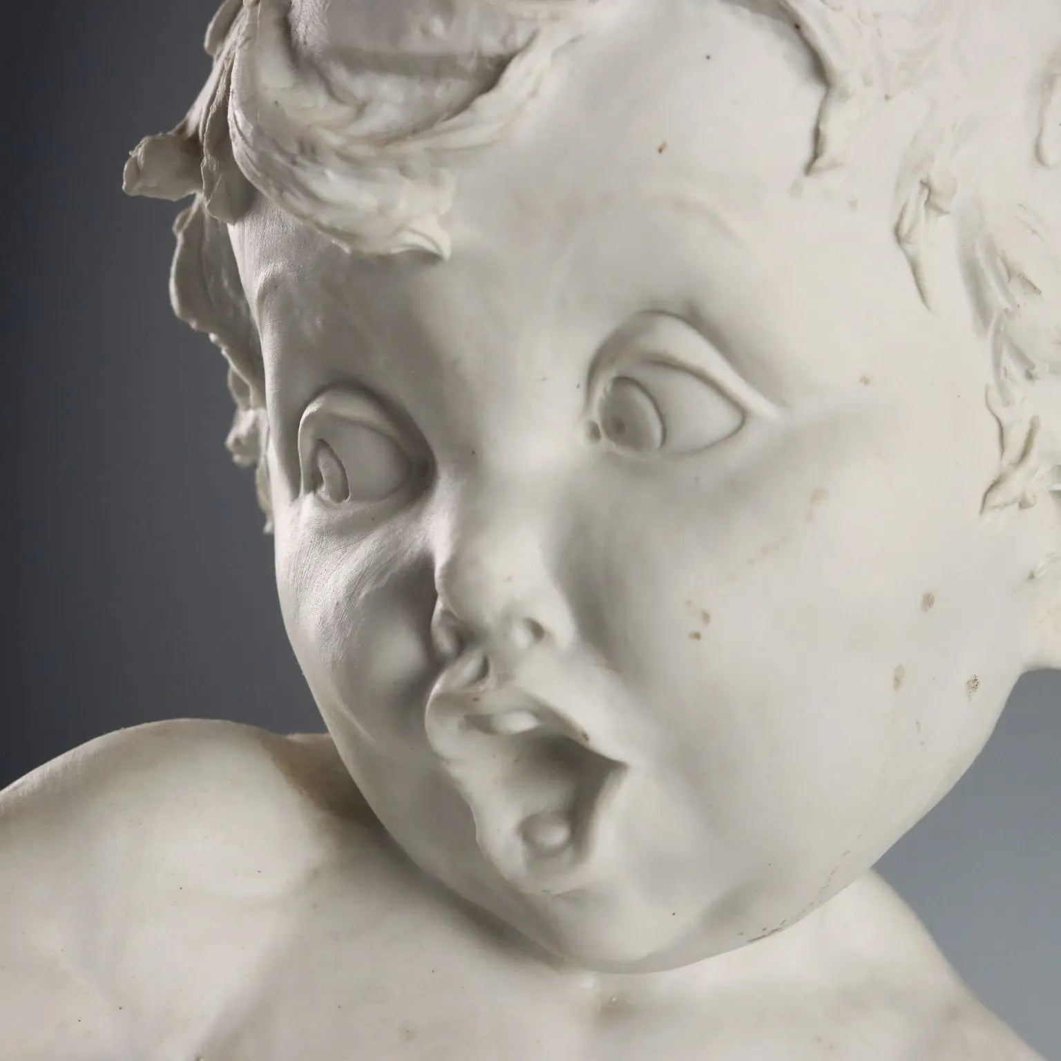 Antique Busts of Children Biscuit Europe Early XX Century - Europe, Early XX Century | Antiques | Ceramics Products