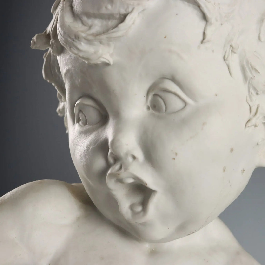 Antique Busts of Children Biscuit Europe Early XX Century - Europe, Early XX Century | Antiques | Ceramics Products
