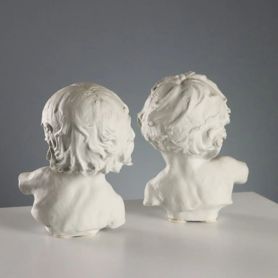 Antique Busts of Children Biscuit Europe Early XX Century - Europe, Early XX Century | Antiques | Ceramics Products