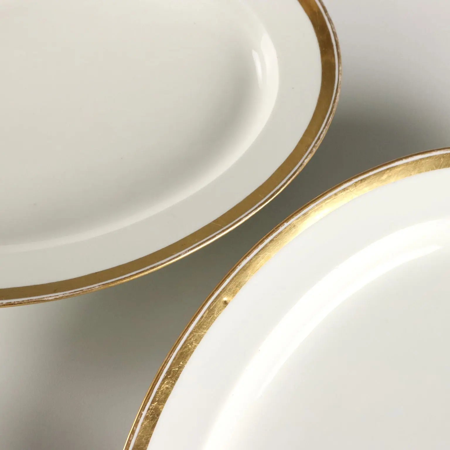 Antique Plate Set Vienna Porcelain Austria Mid XIX Century - Austria, Mid XIX Century | Antiques | Ceramics Products