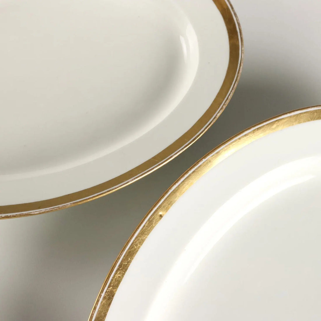 Antique Plate Set Vienna Porcelain Austria Mid XIX Century - Austria, Mid XIX Century | Antiques | Ceramics Products