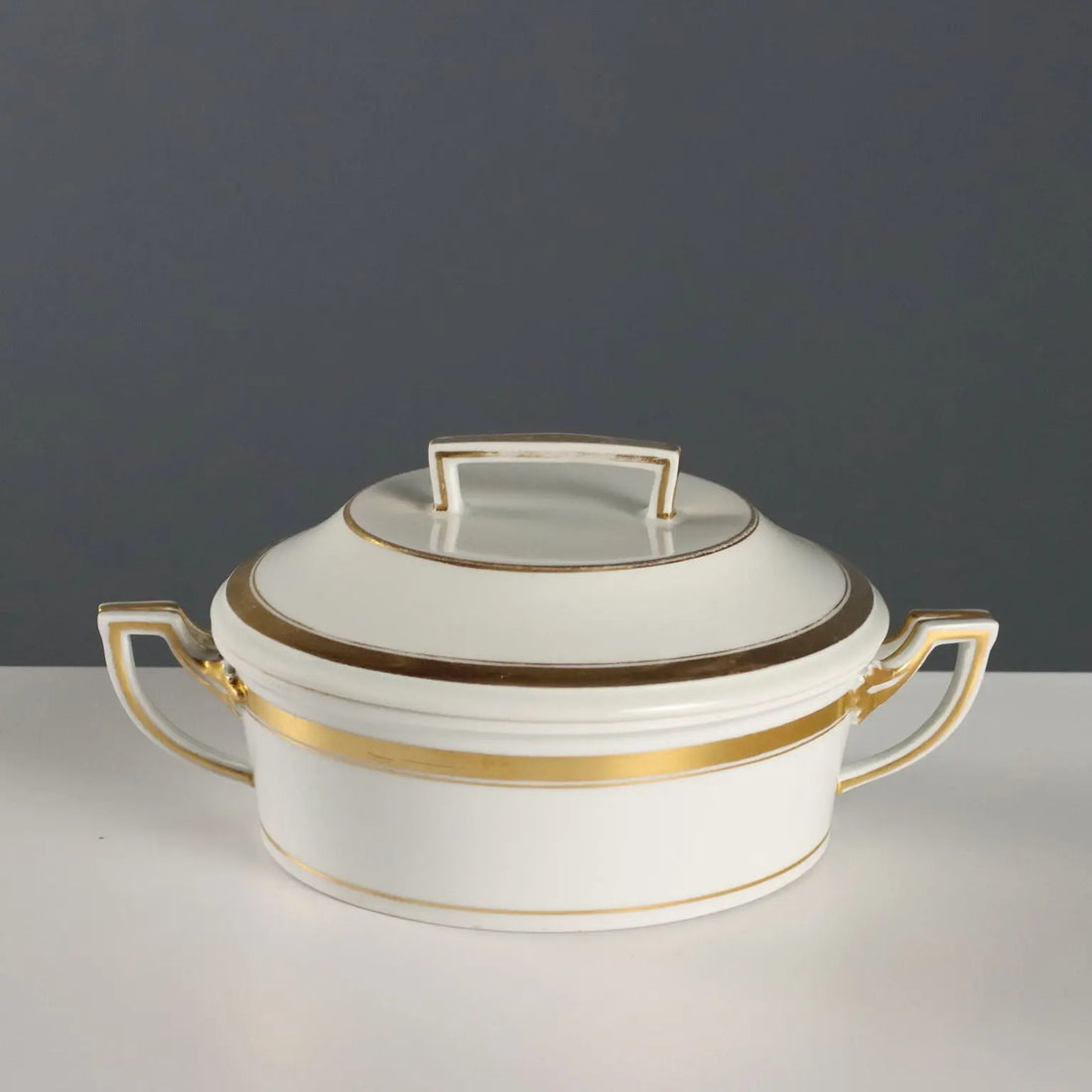 Antique Plate Set Vienna Porcelain Austria Mid XIX Century - Austria, Mid XIX Century | Antiques | Ceramics Products