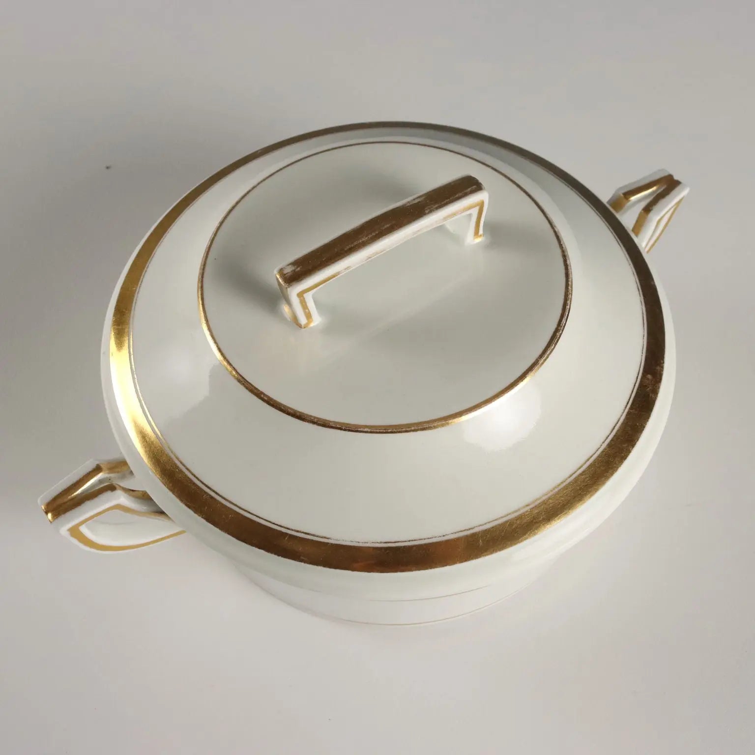 Antique Plate Set Vienna Porcelain Austria Mid XIX Century - Austria, Mid XIX Century | Antiques | Ceramics Products