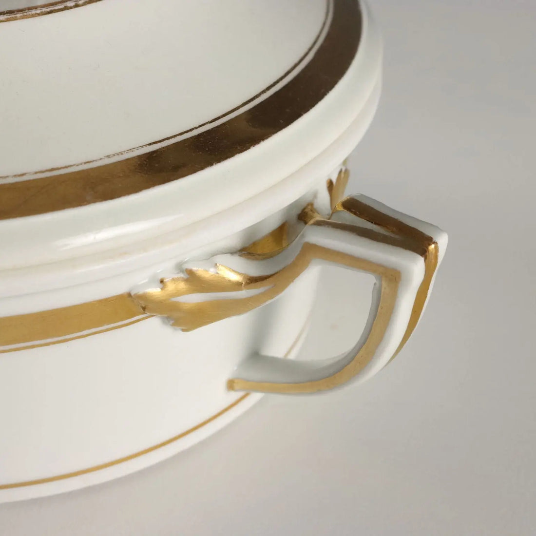 Antique Plate Set Vienna Porcelain Austria Mid XIX Century - Austria, Mid XIX Century | Antiques | Ceramics Products