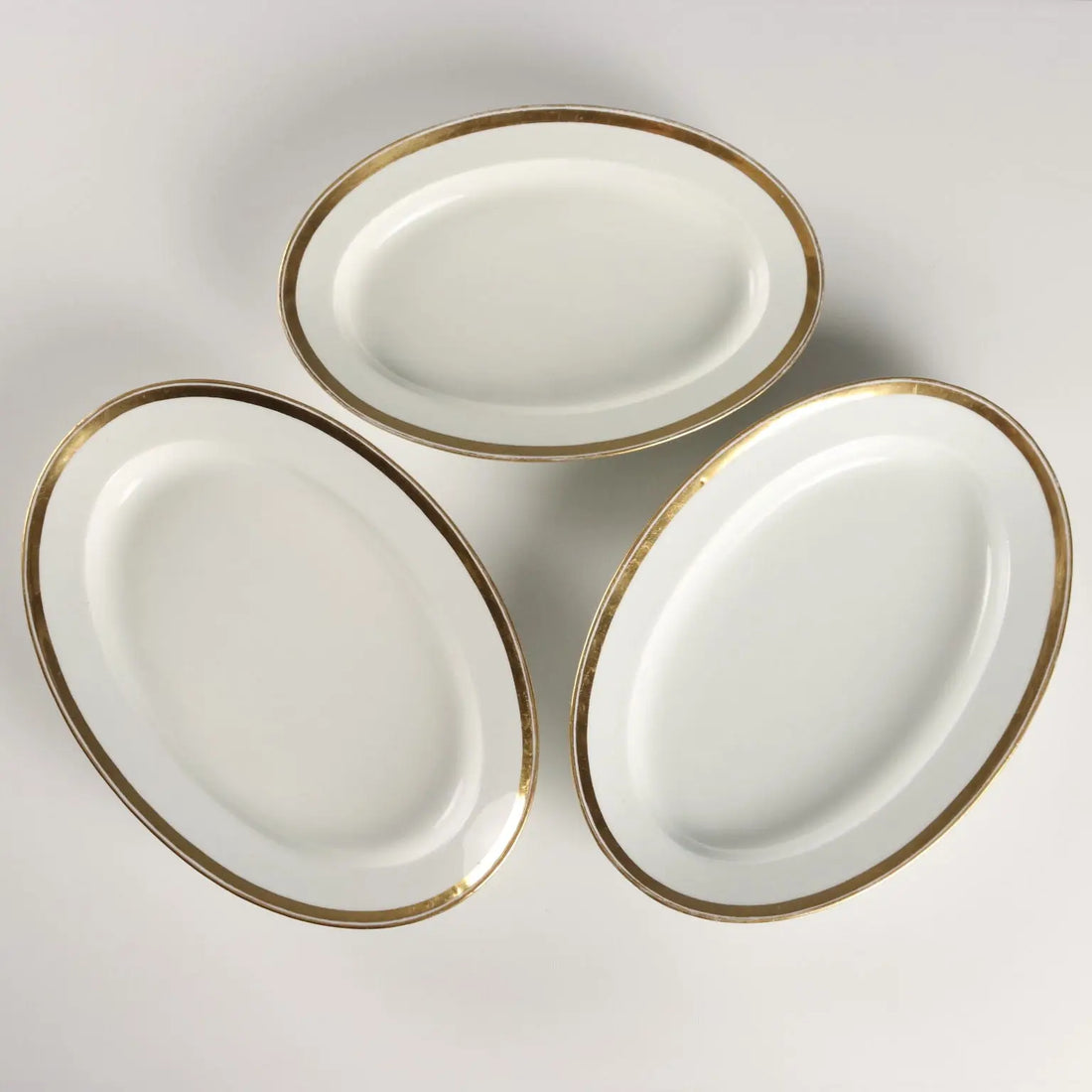 Antique Plate Set Vienna Porcelain Austria Mid XIX Century - Austria, Mid XIX Century | Antiques | Ceramics Products