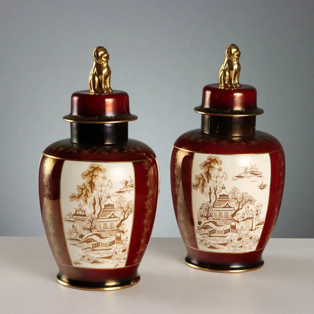 Vintage Potiches Crown Devon Manufacture England 1950s - England, 1950s | Antiques | Ceramics Products