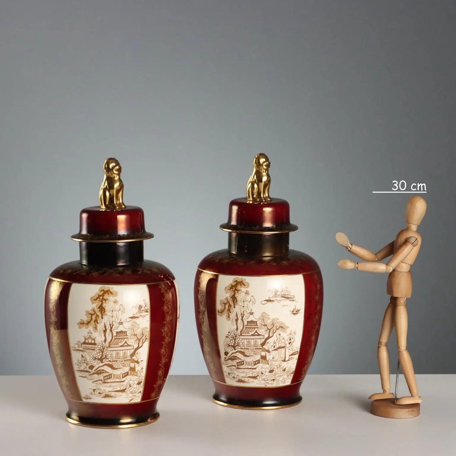 Vintage Potiches Crown Devon Manufacture England 1950s - England, 1950s | Antiques | Ceramics Products