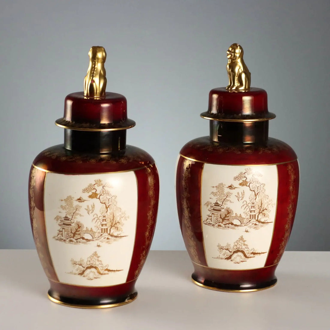 Vintage Potiches Crown Devon Manufacture England 1950s - England, 1950s | Antiques | Ceramics Products