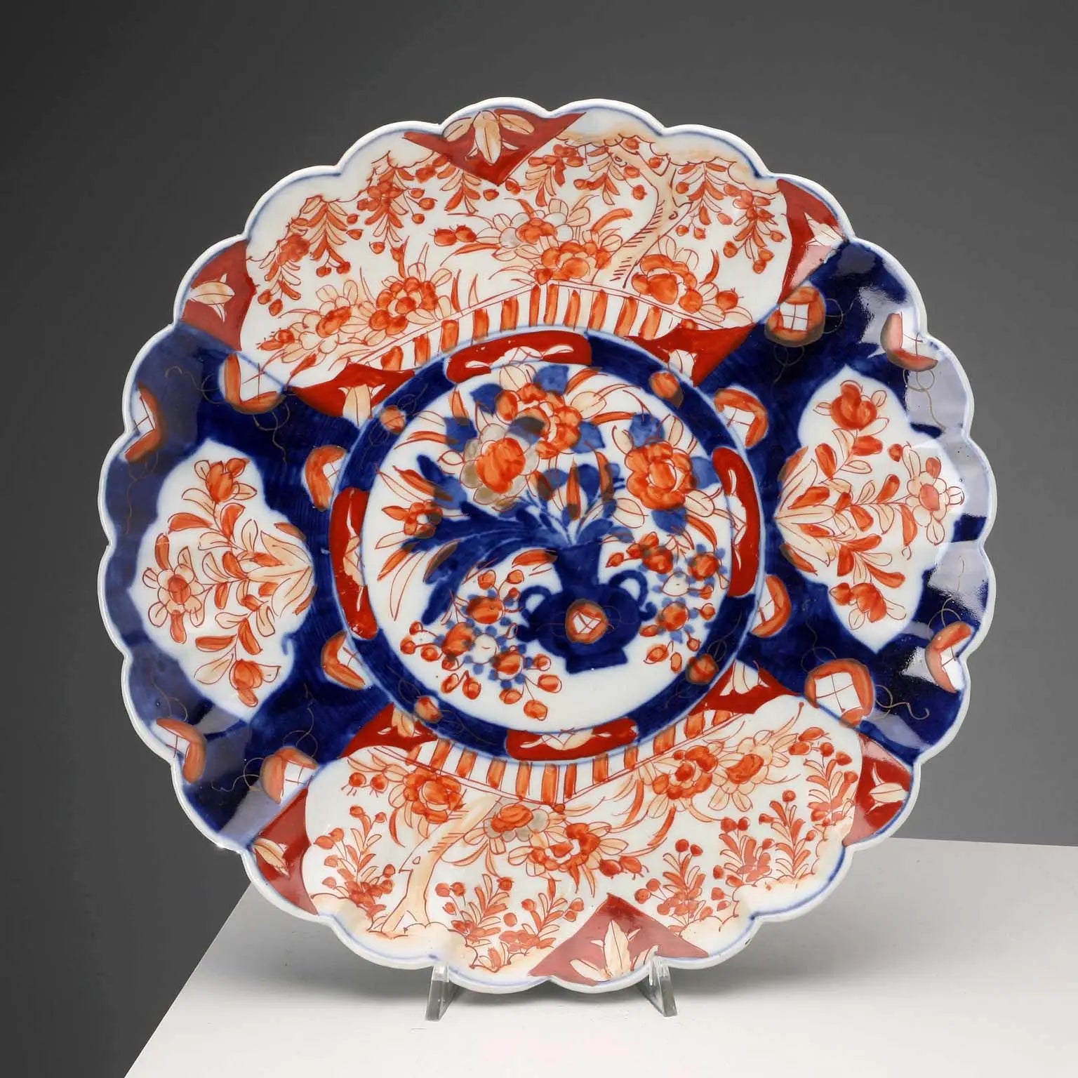 Antique Porcelain Plate Decorations Flowers Japan XIX Century - Japan, Meiji Era | Antiques | Ceramics Products