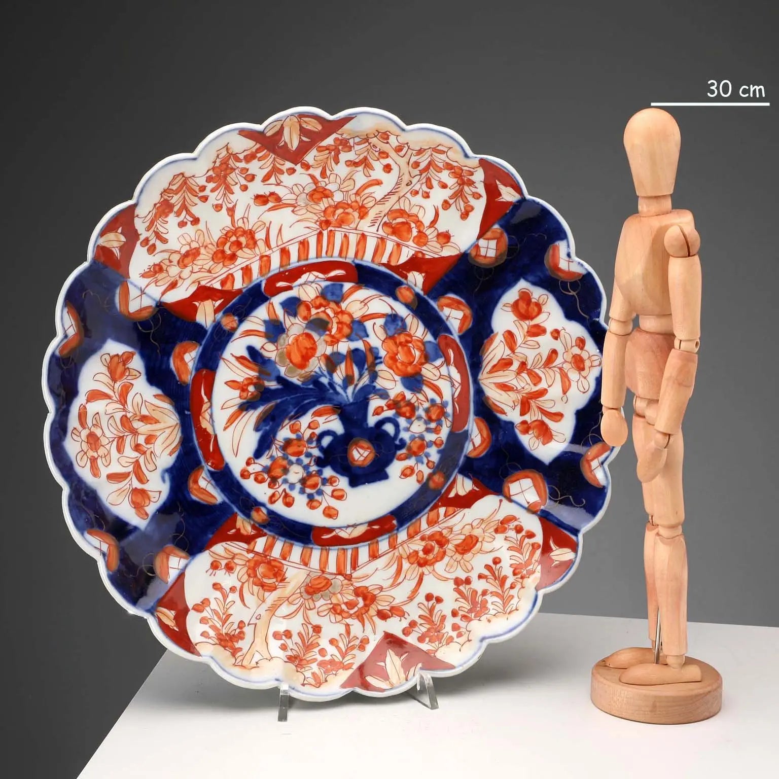 Antique Porcelain Plate Decorations Flowers Japan XIX Century - Japan, Meiji Era | Antiques | Ceramics Products