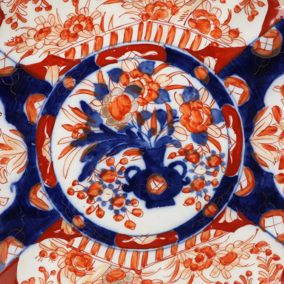 Antique Porcelain Plate Decorations Flowers Japan XIX Century - Japan, Meiji Era | Antiques | Ceramics Products